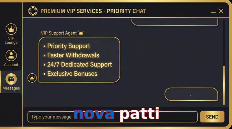 Payment and PKR controls in Nova Patti
